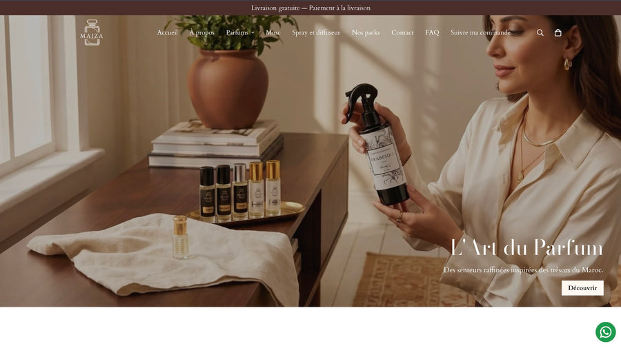 Maiza — Full Store Design