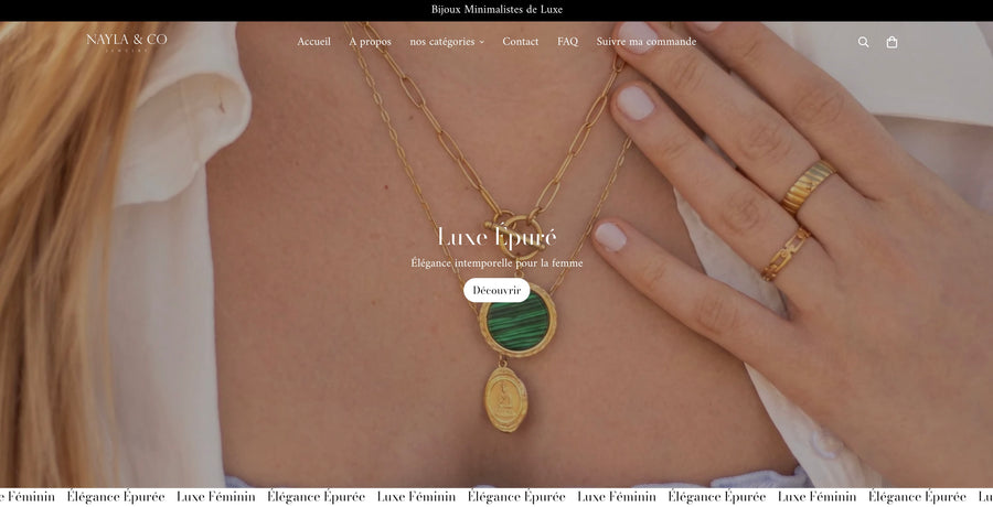 Nayla Co — Full Store Design