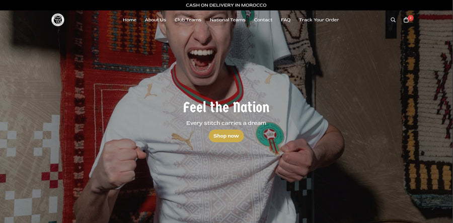 Shampions Jersey — Full Store Design