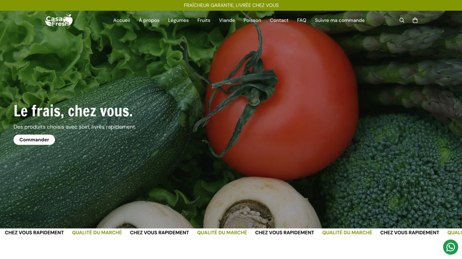 Casa Fresh — Full Store Design